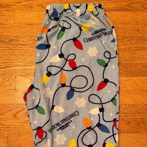 National Lampoon’s Christmas Vacation Light String Pajama Pants XXL soft